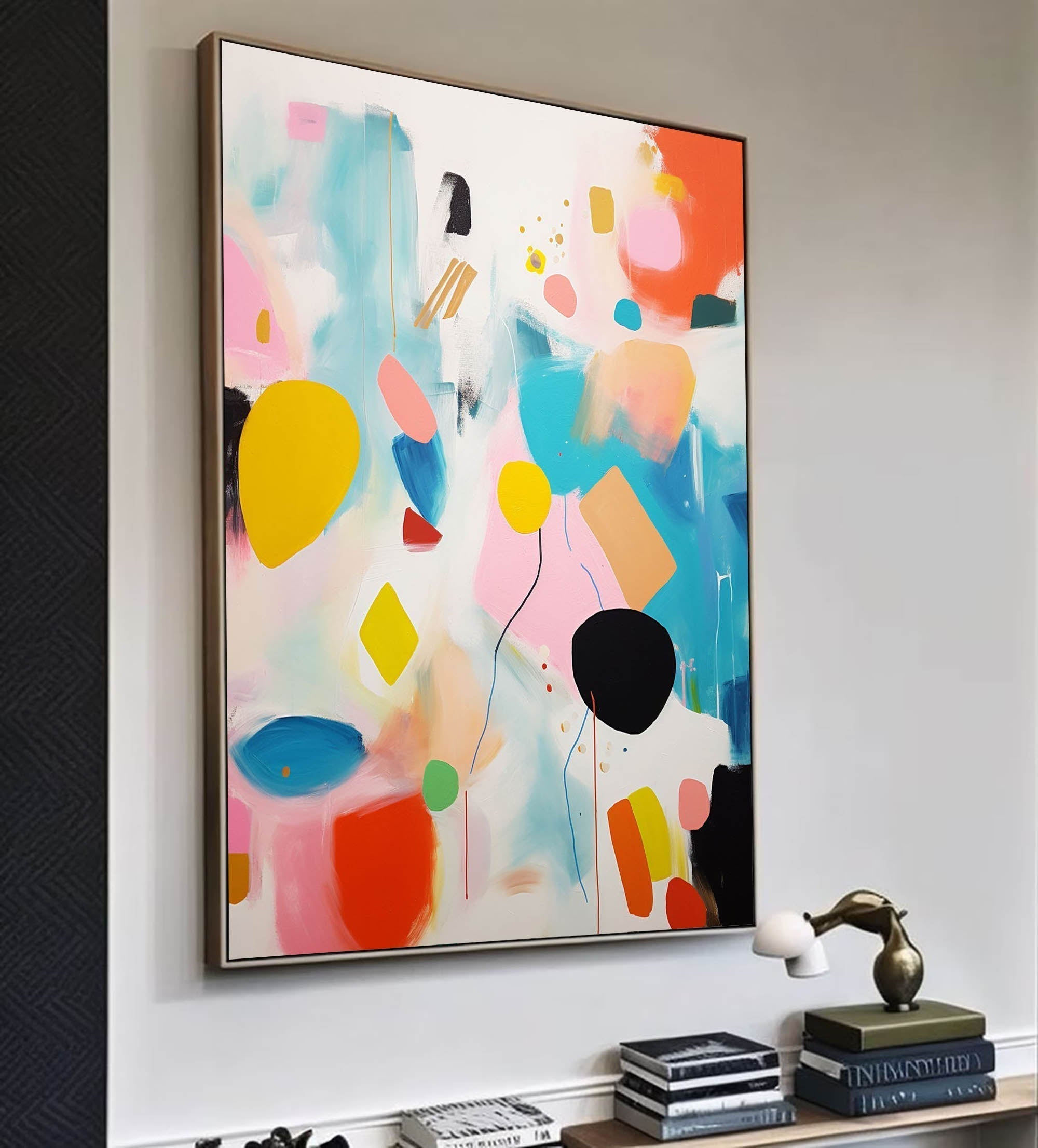 Playful Geometric Abstract Art