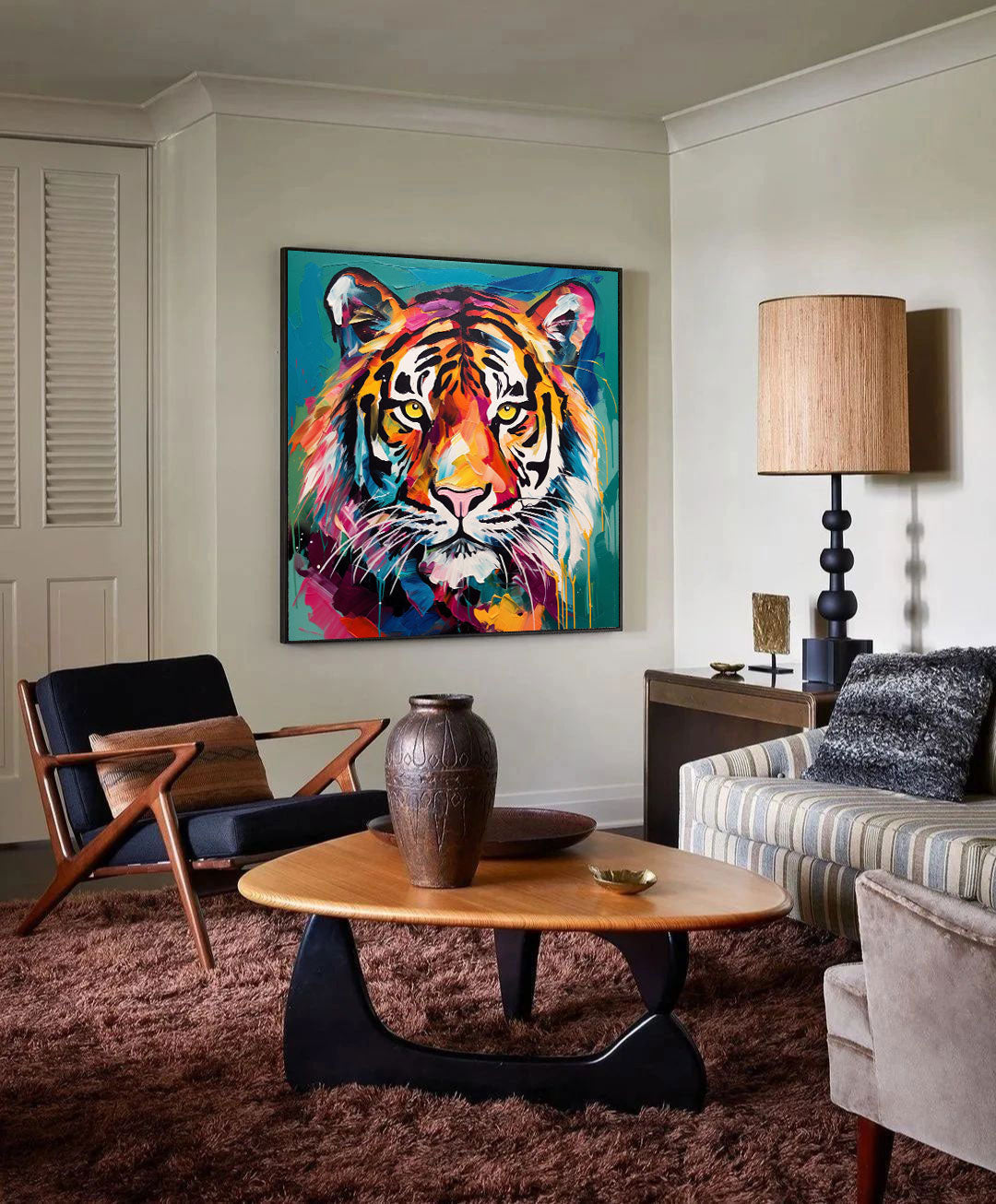Radiant Tiger in Technicolor
