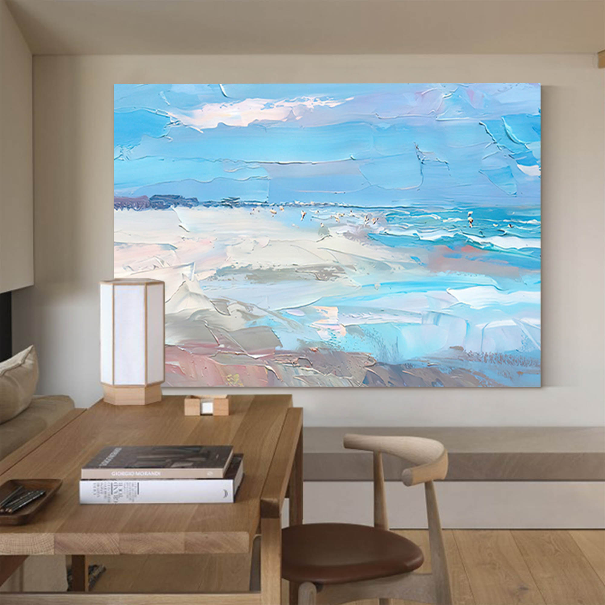 Coastal Breeze in Abstract
