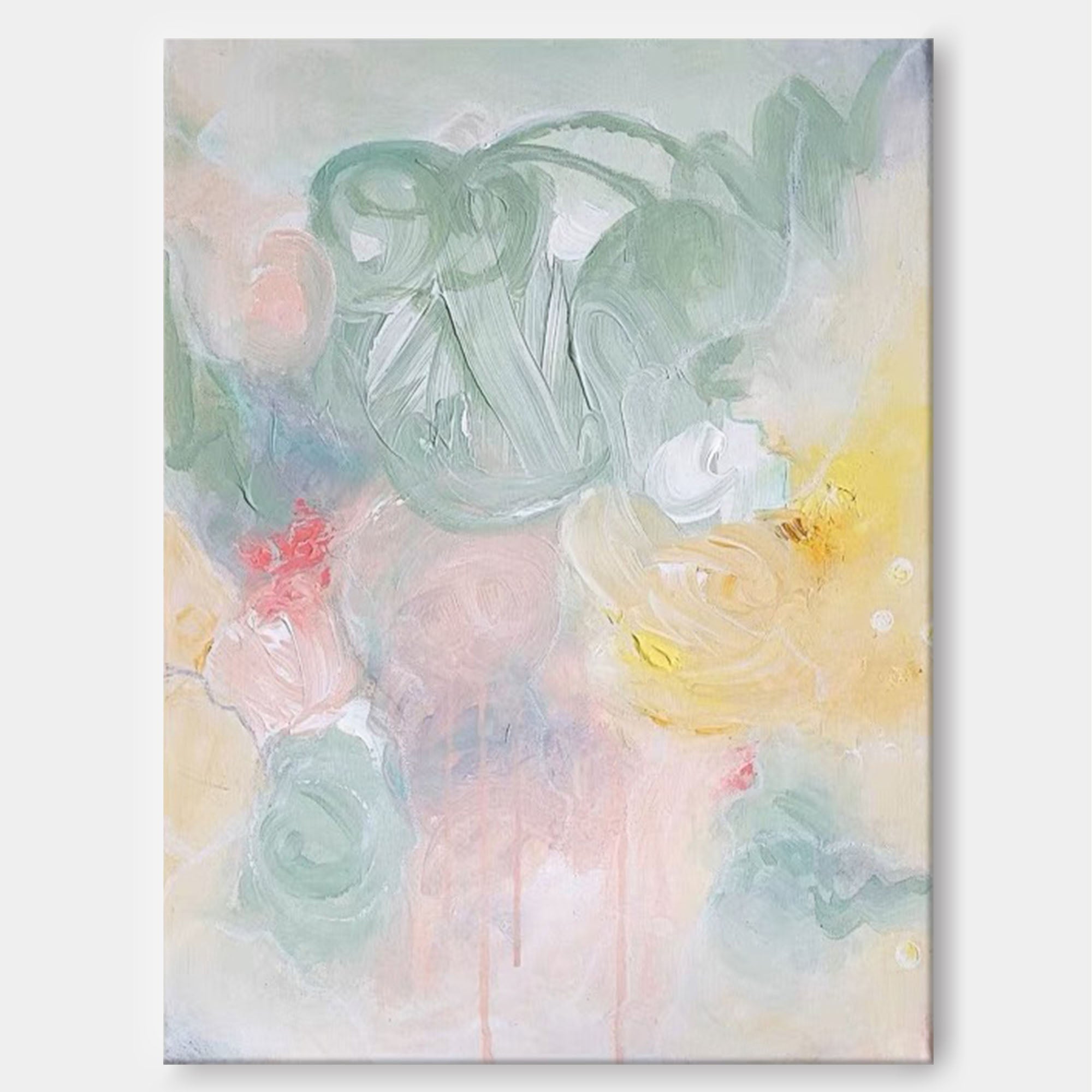 Soft Whispers: Pastel Abstract Flow