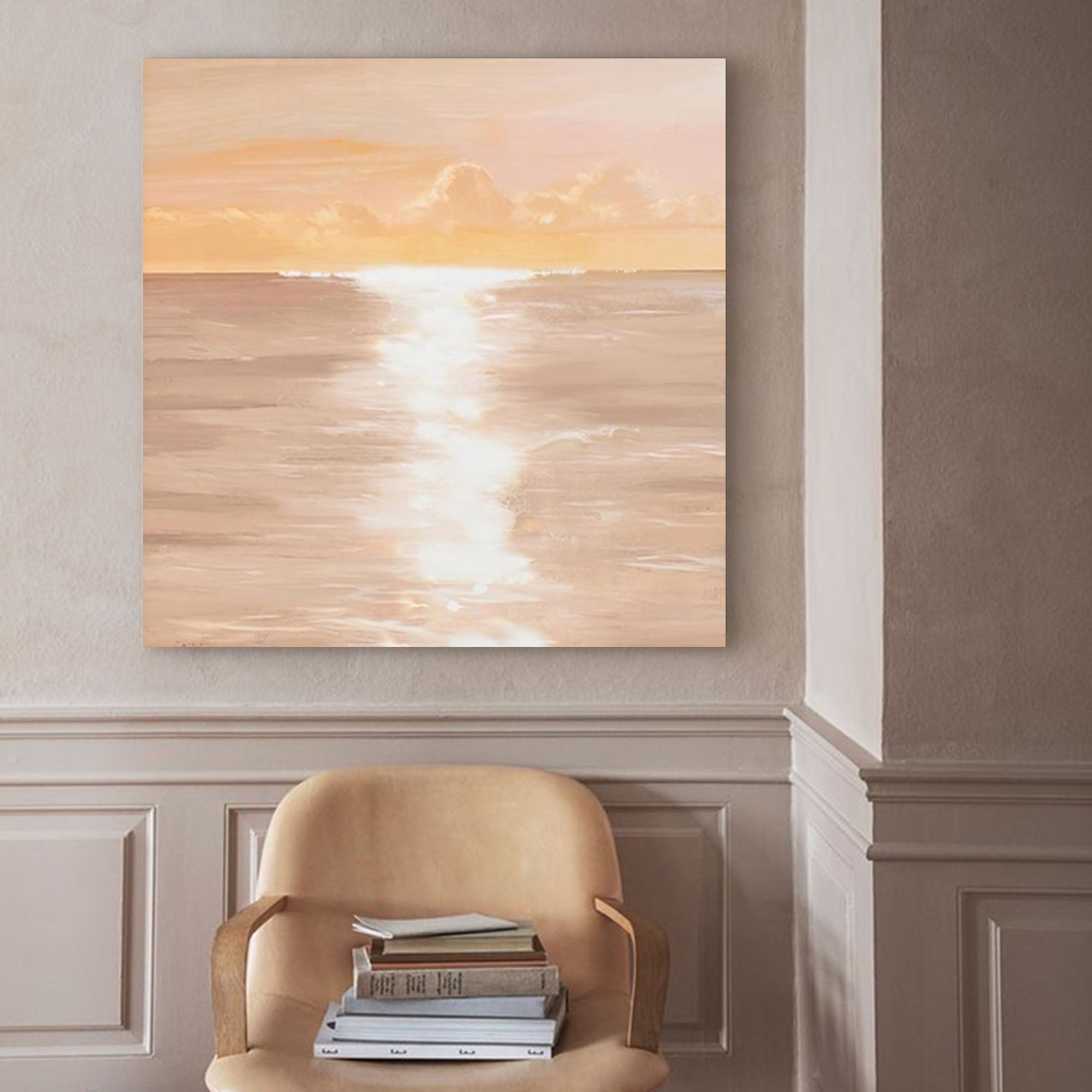 Golden Horizon at Sunset