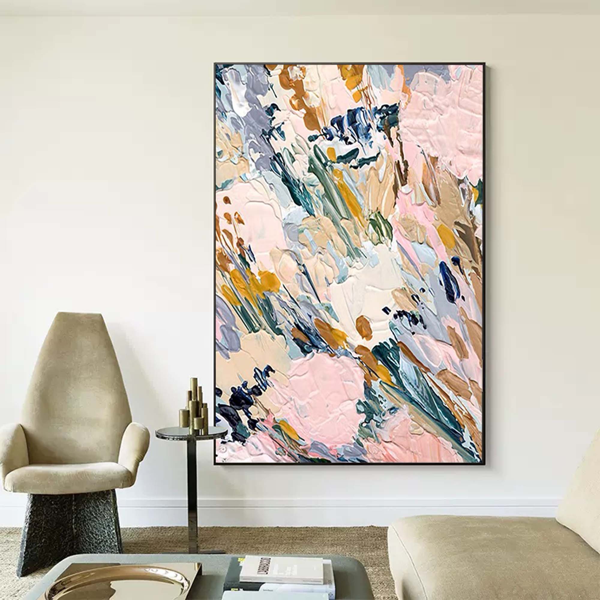 Pastel Bloom Abstract
