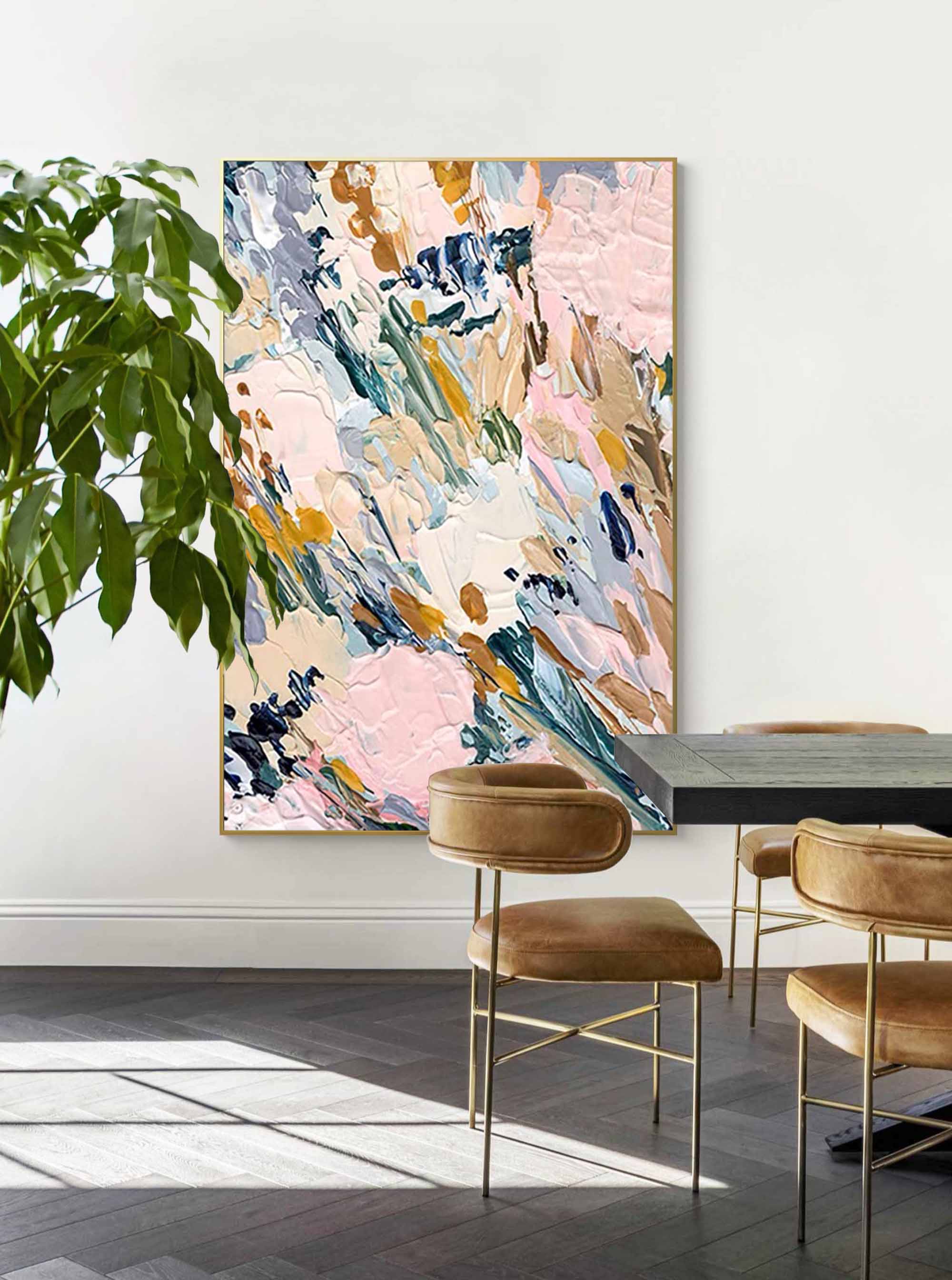 Pastel Bloom Abstract