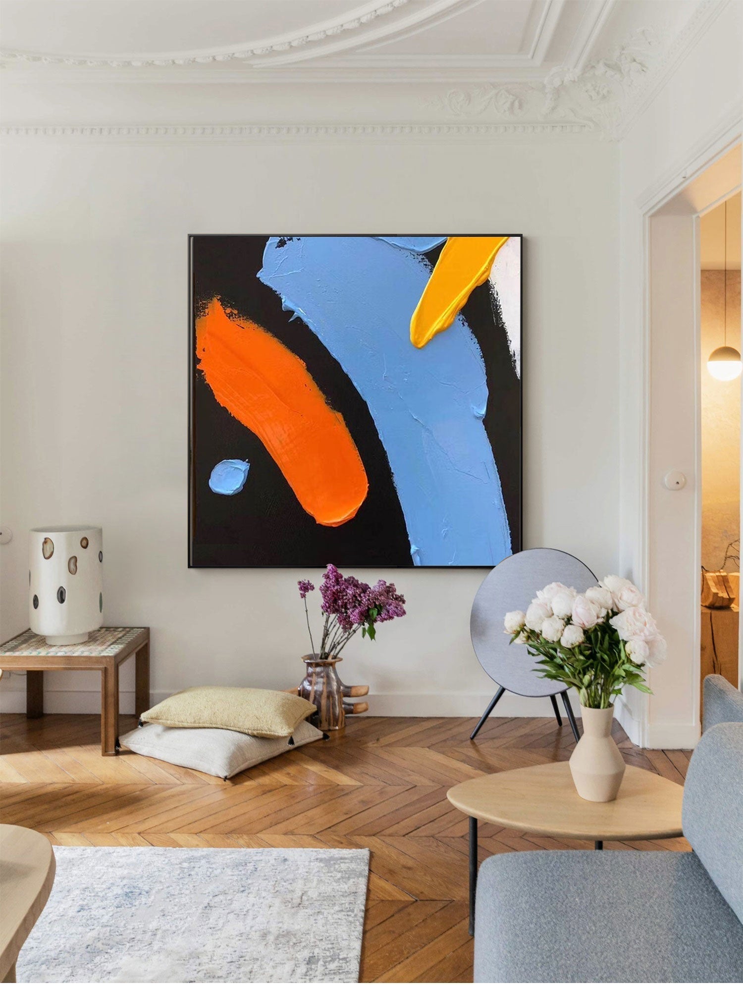 Bold Minimalist Abstract Canvas