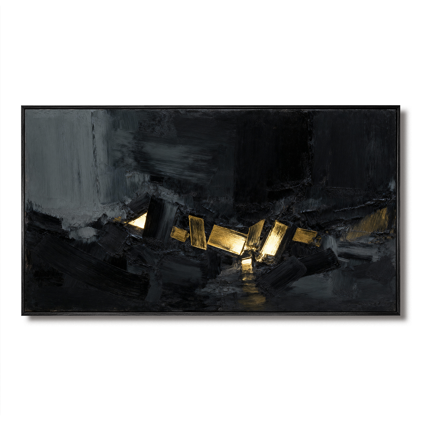 Abstract Wabi Texture Black GNM69