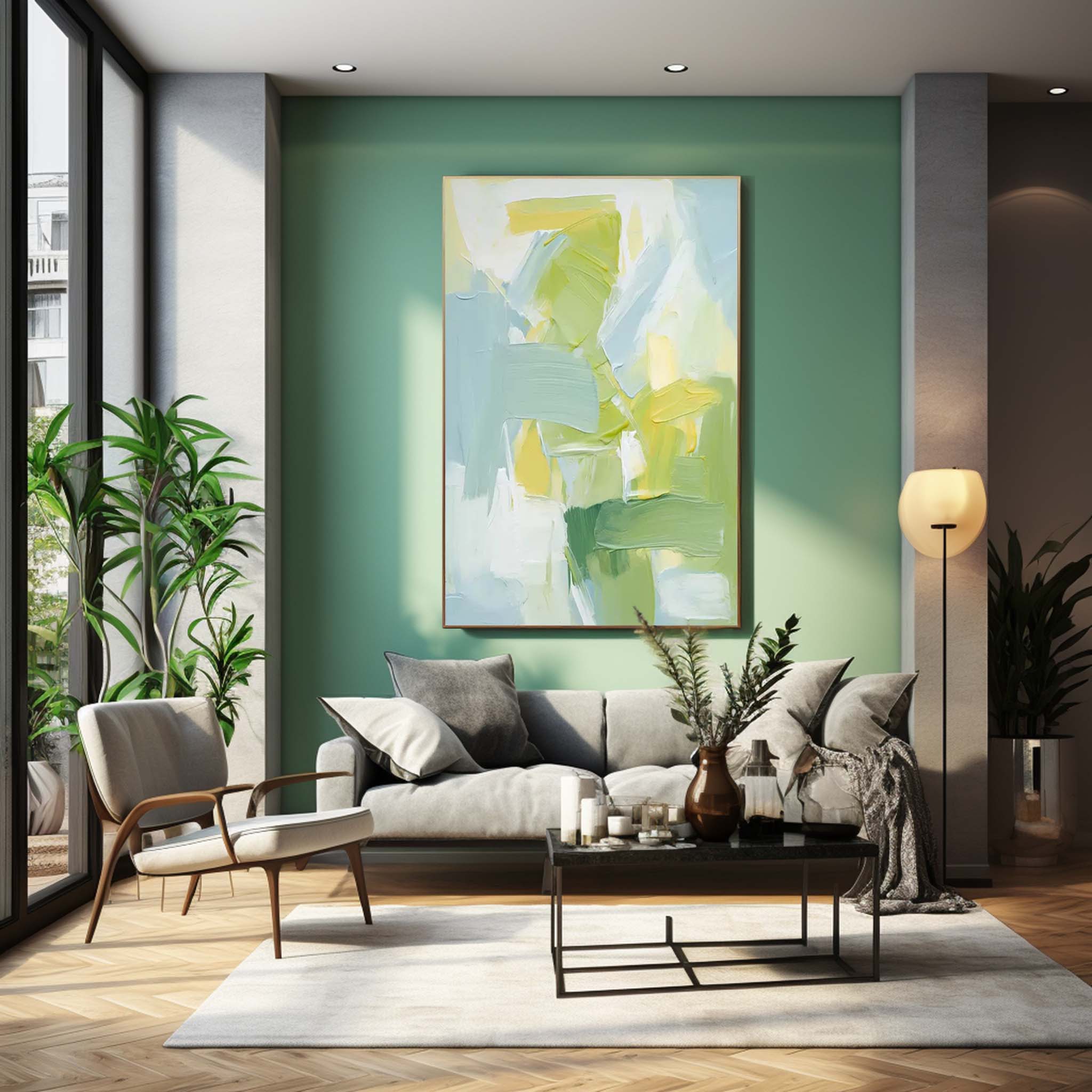 Abstract Canvas Art #AB302