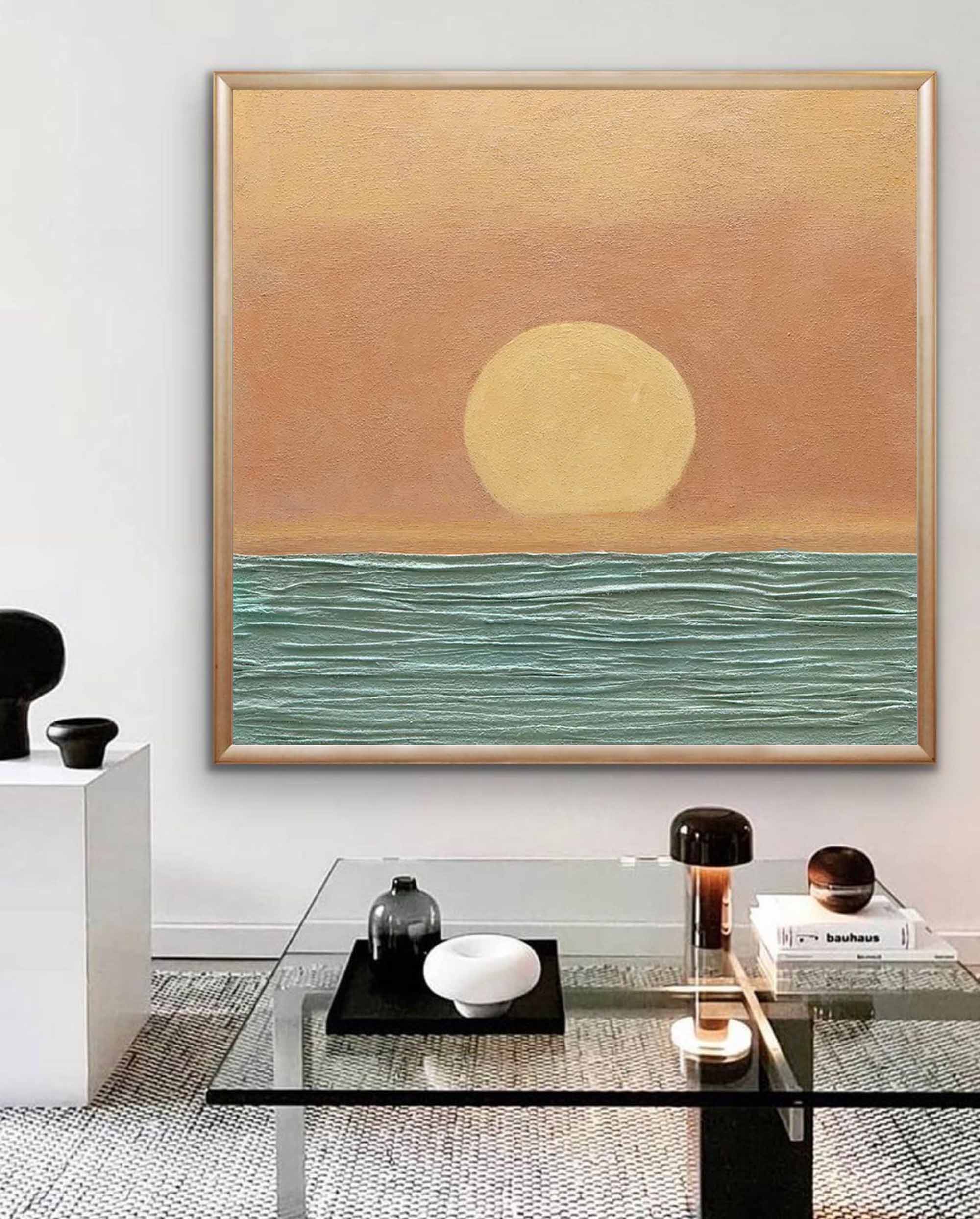 Serene Sunset Over Calm Waters