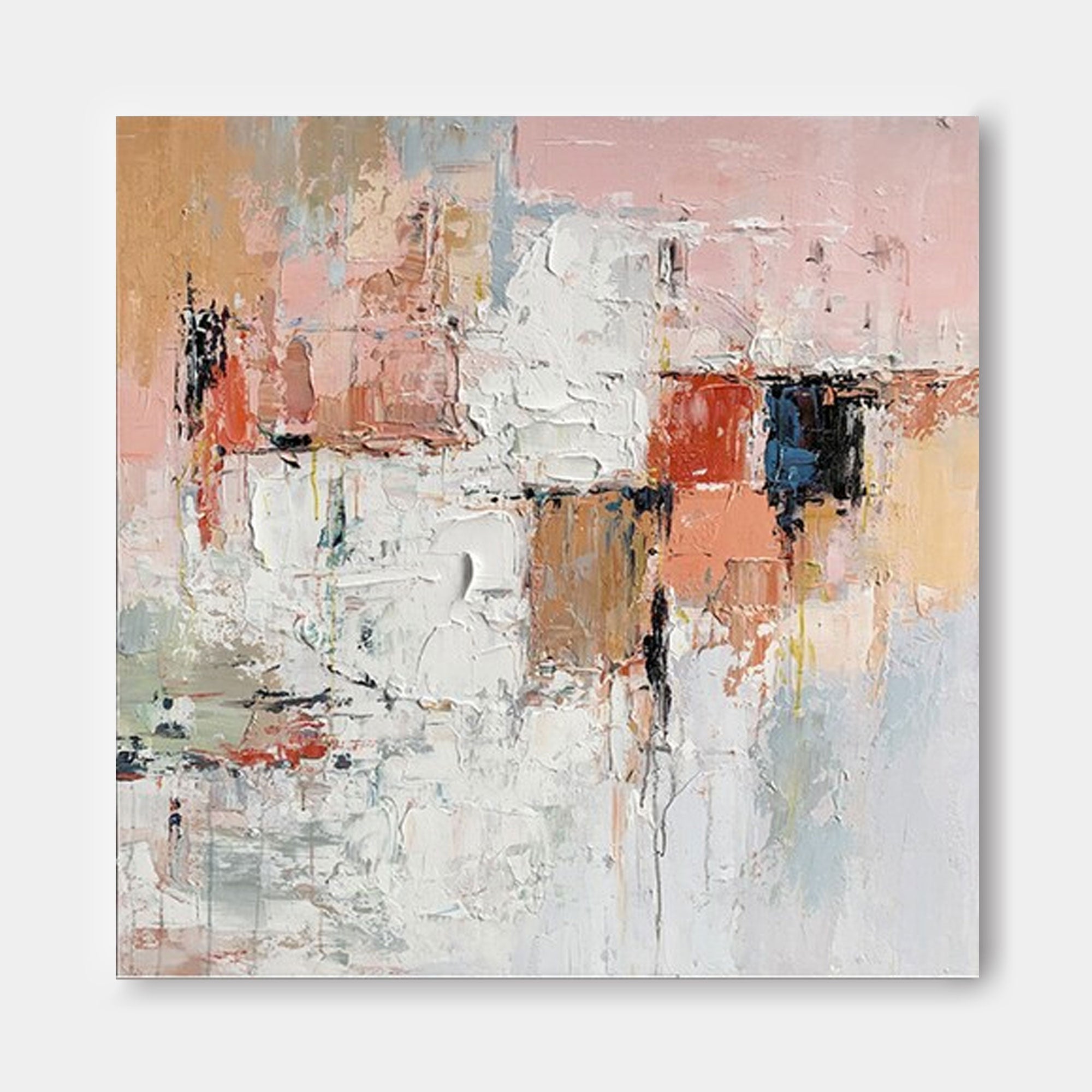 Textured Abstract Oil Painting