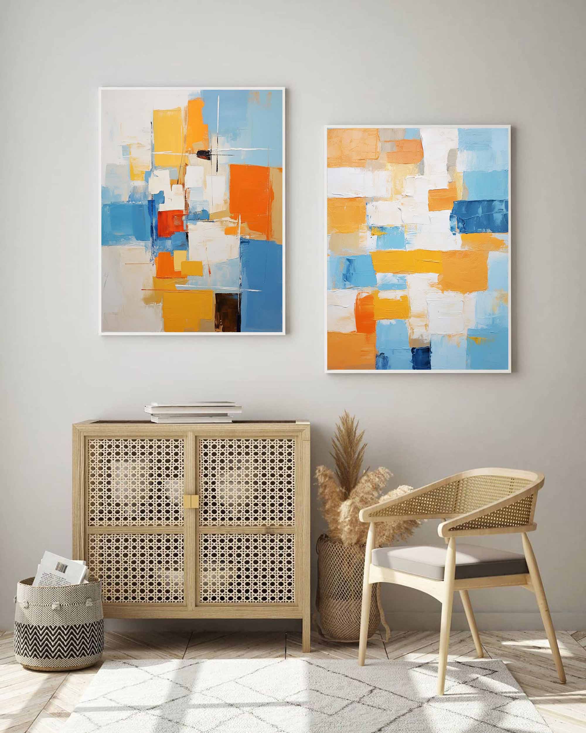 Vibrant Abstract Color Harmony