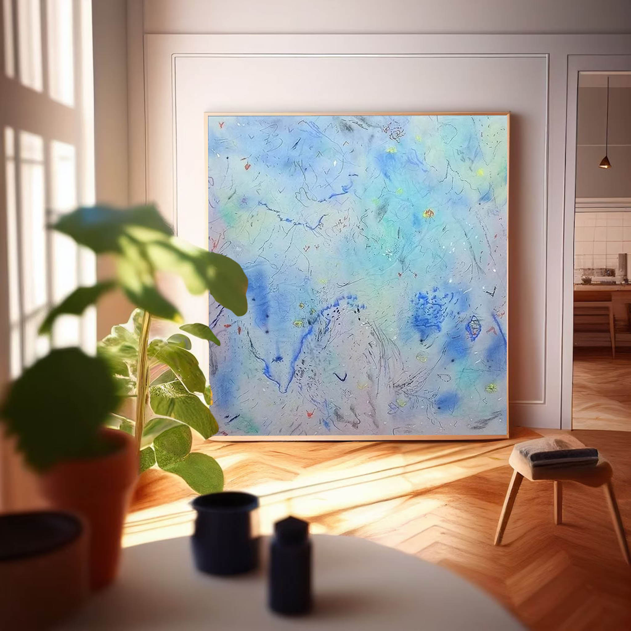 Abstract Canvas Art #AB311