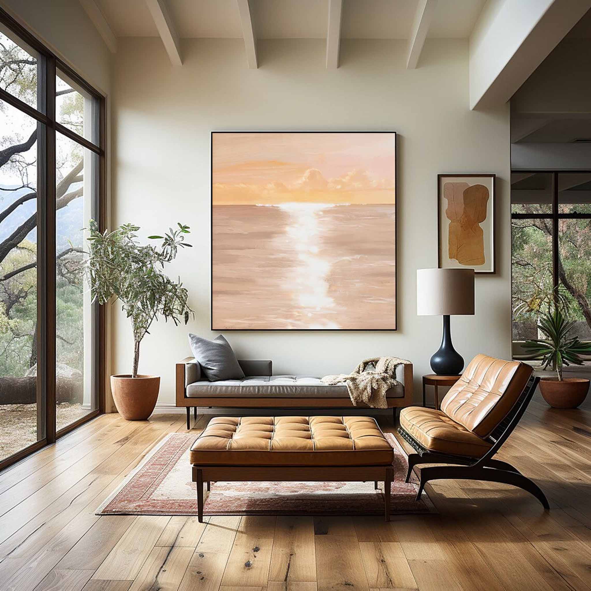 Golden Horizon at Sunset