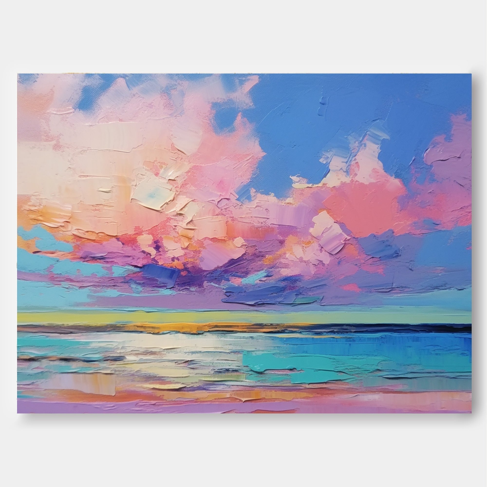 Serene Sunset Over Calm Waters