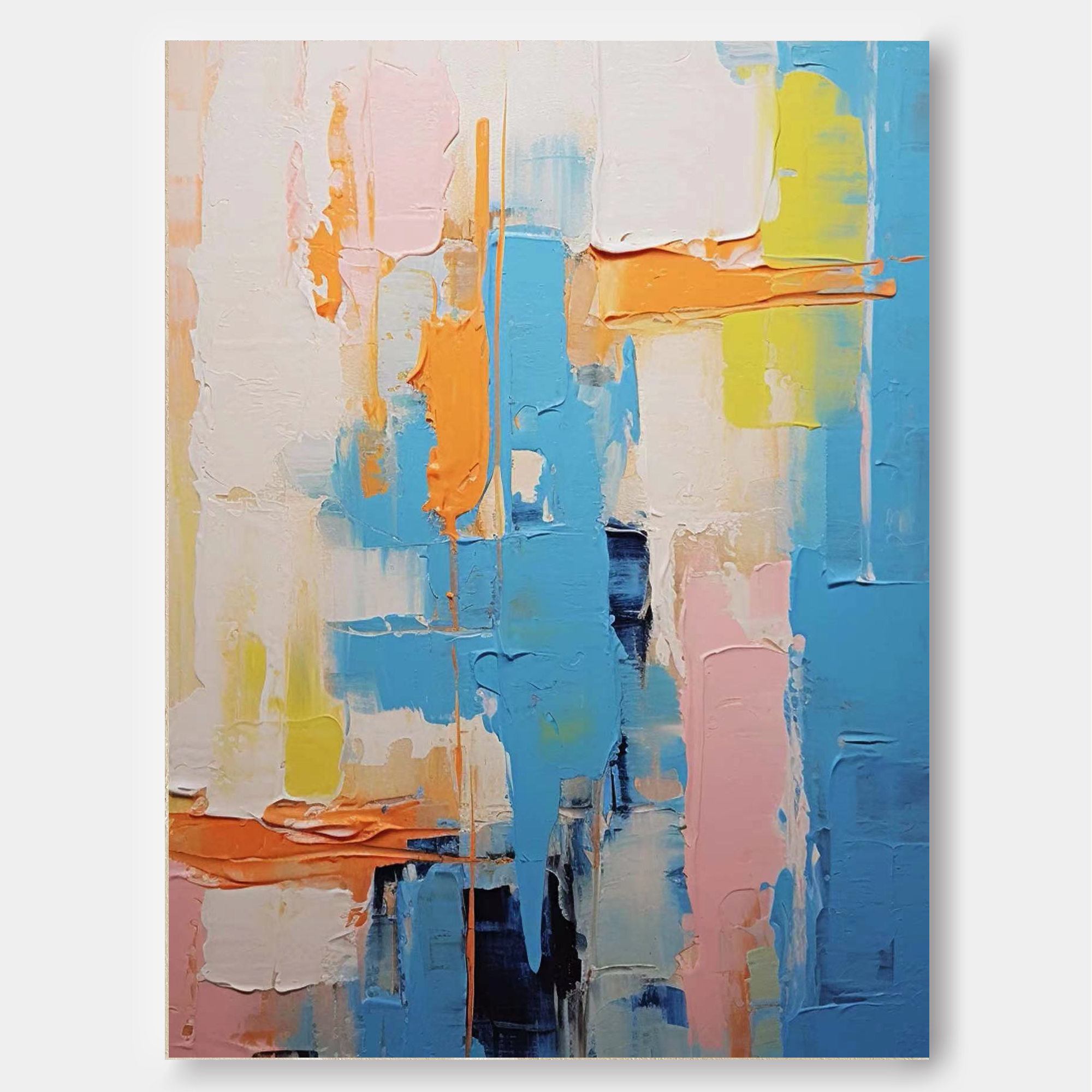 Vibrant Layers: Abstract Color Play