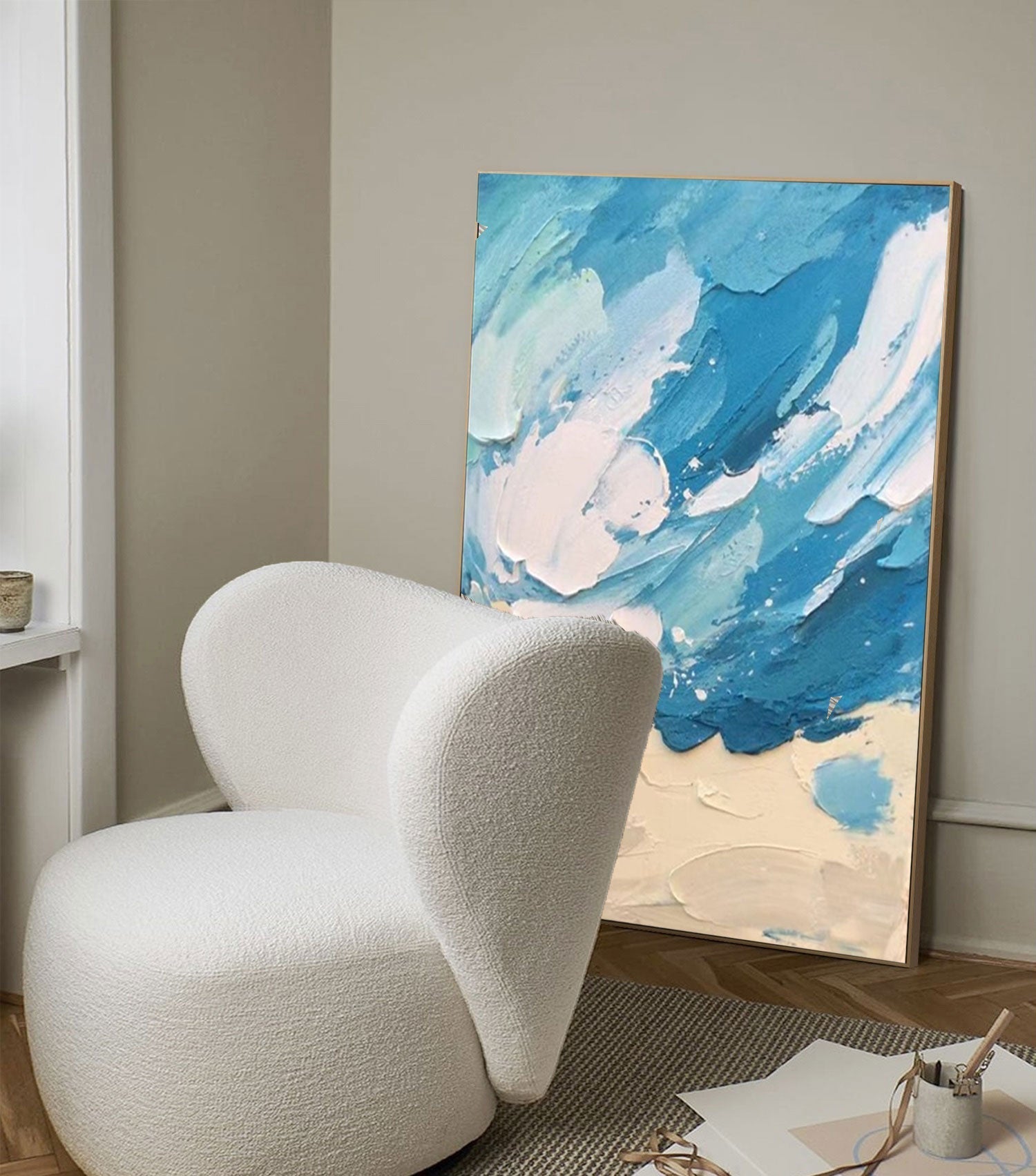 Abstract Oceanic Dreamscape Art