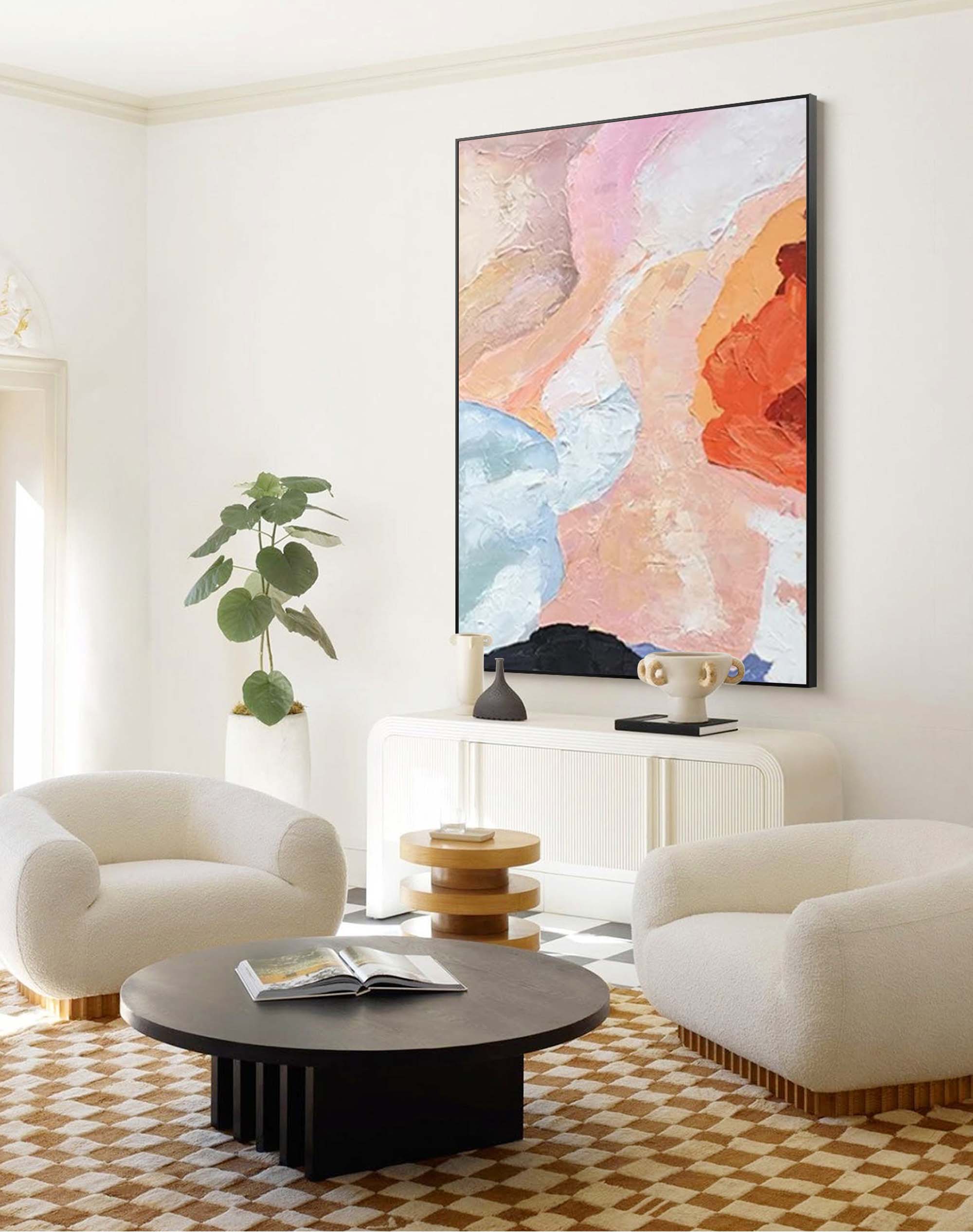 Fluid Expression: Pastel Abstract Waves
