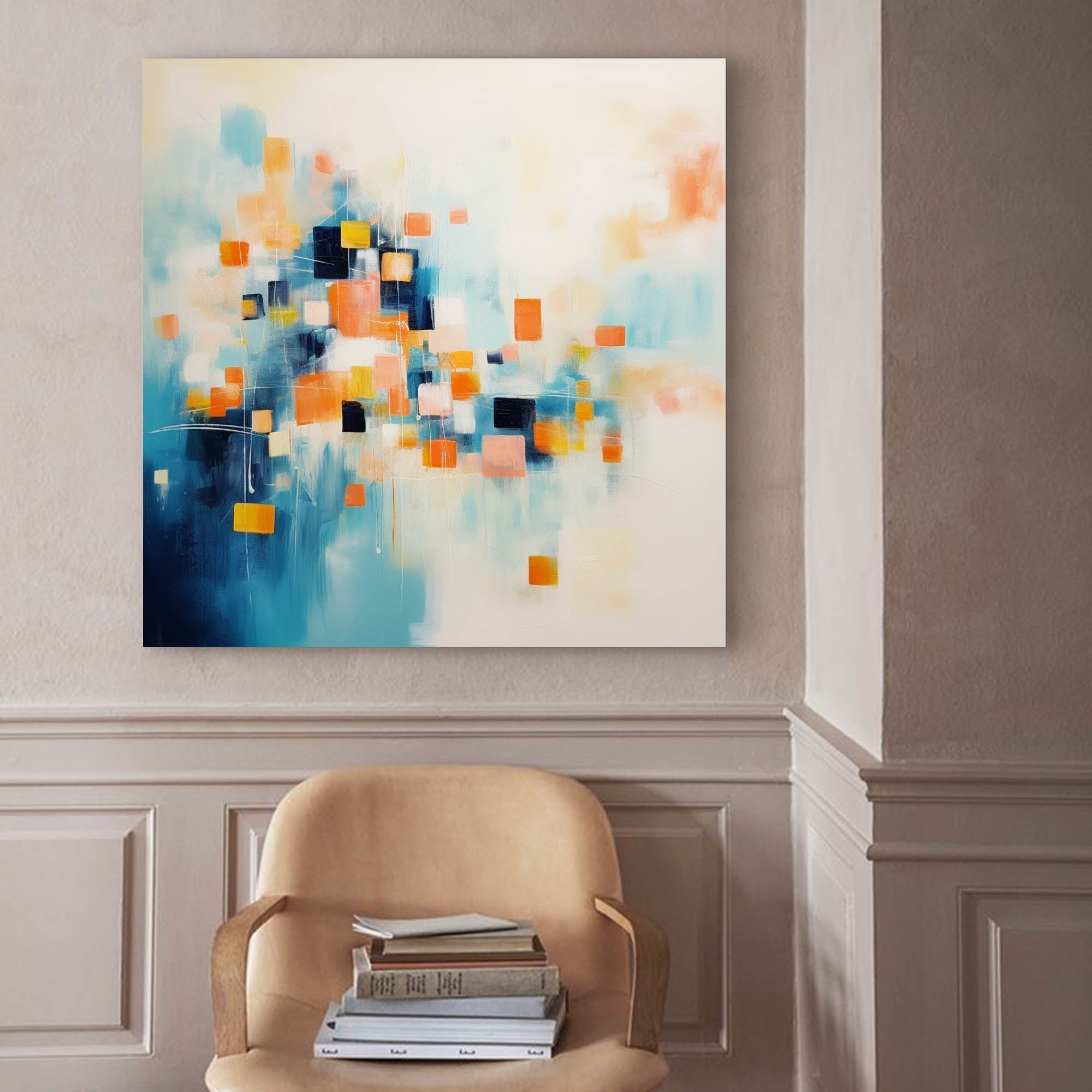 Abstract Rhythm of Colors
