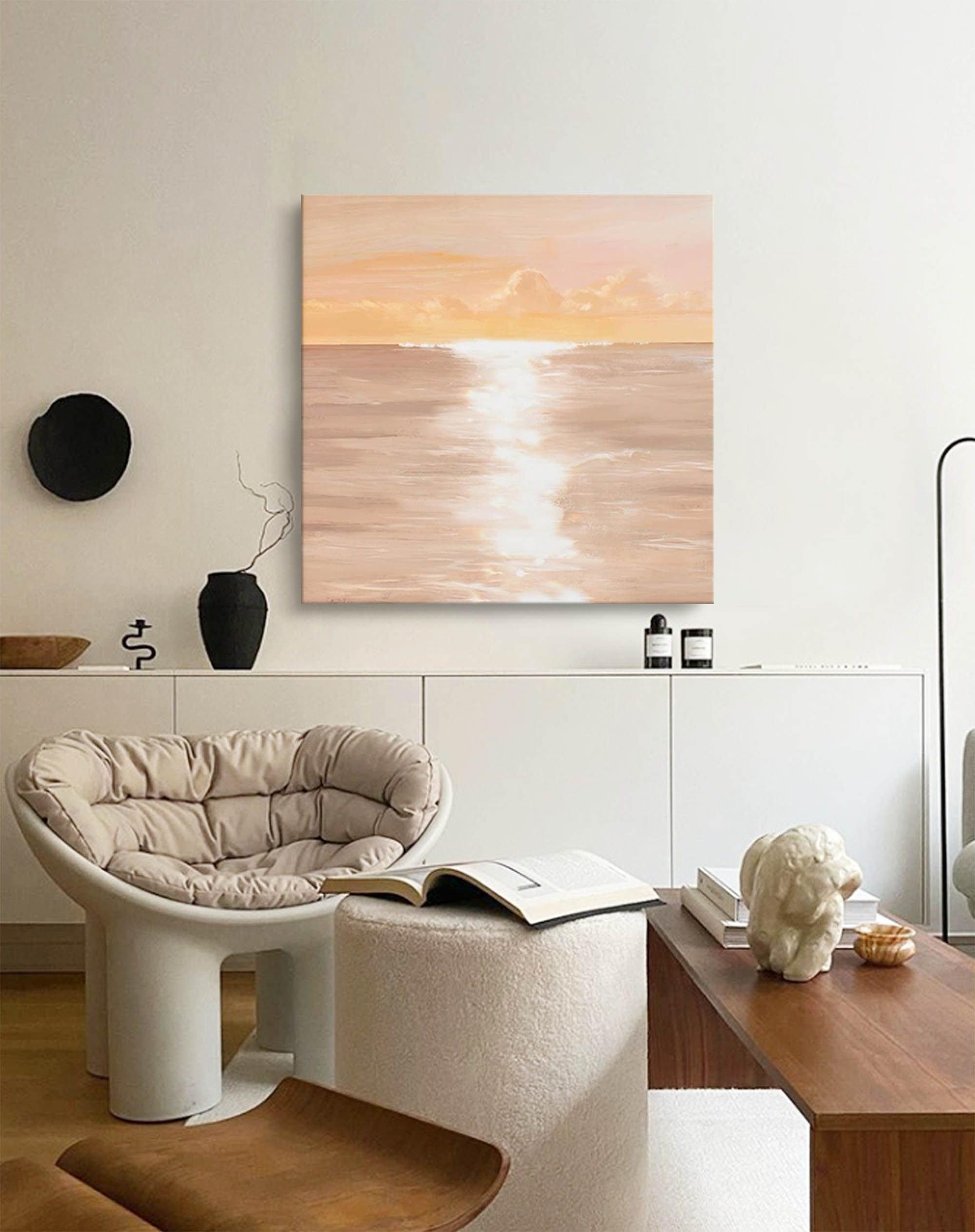 Golden Horizon at Sunset