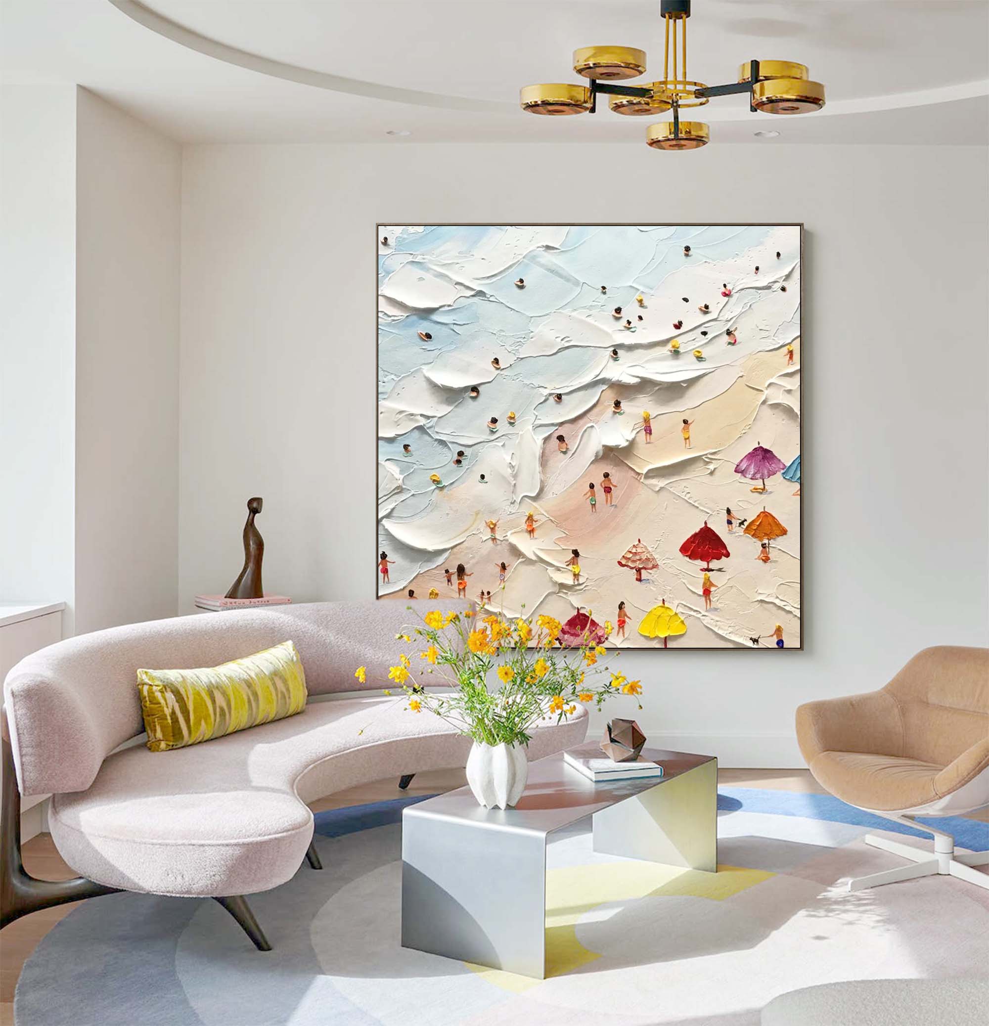 Summer Beach Vibes: Textured Coastal Life