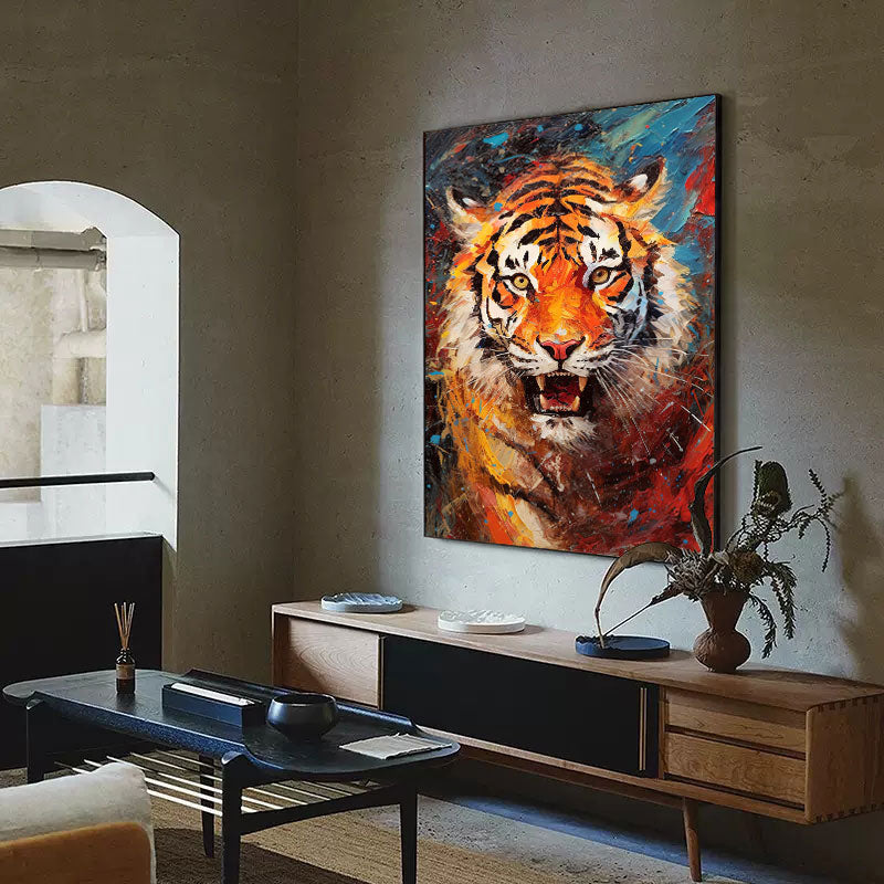 Fury Unleashed: Roaring Tiger