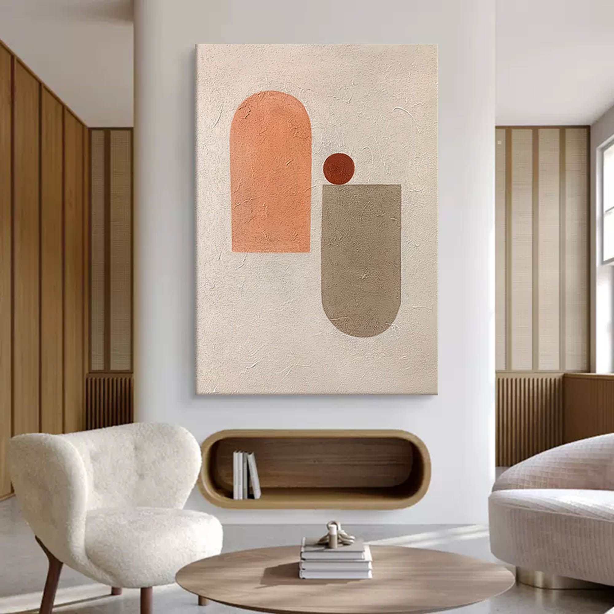 Minimalist Geometric Abstract Art