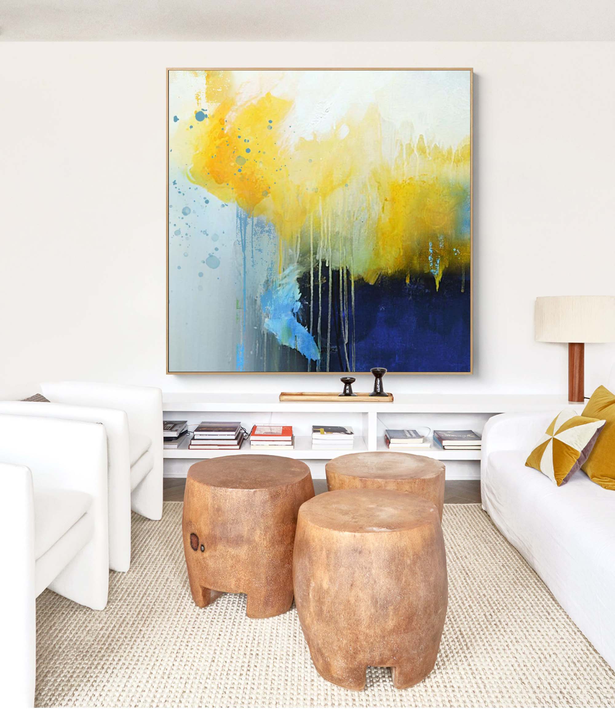 Dreamy Watercolor Abstract Art