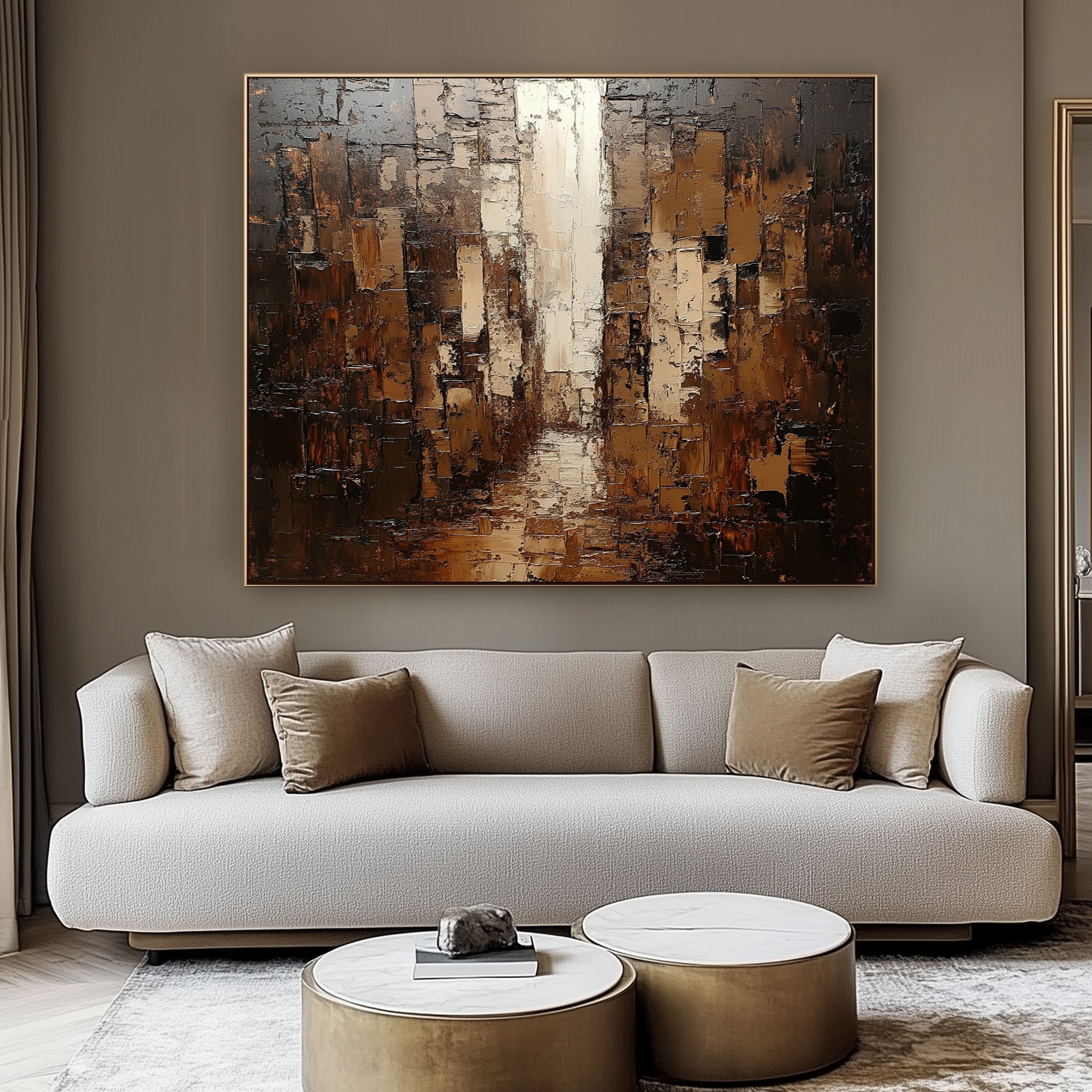 Abstract Wabi Art
