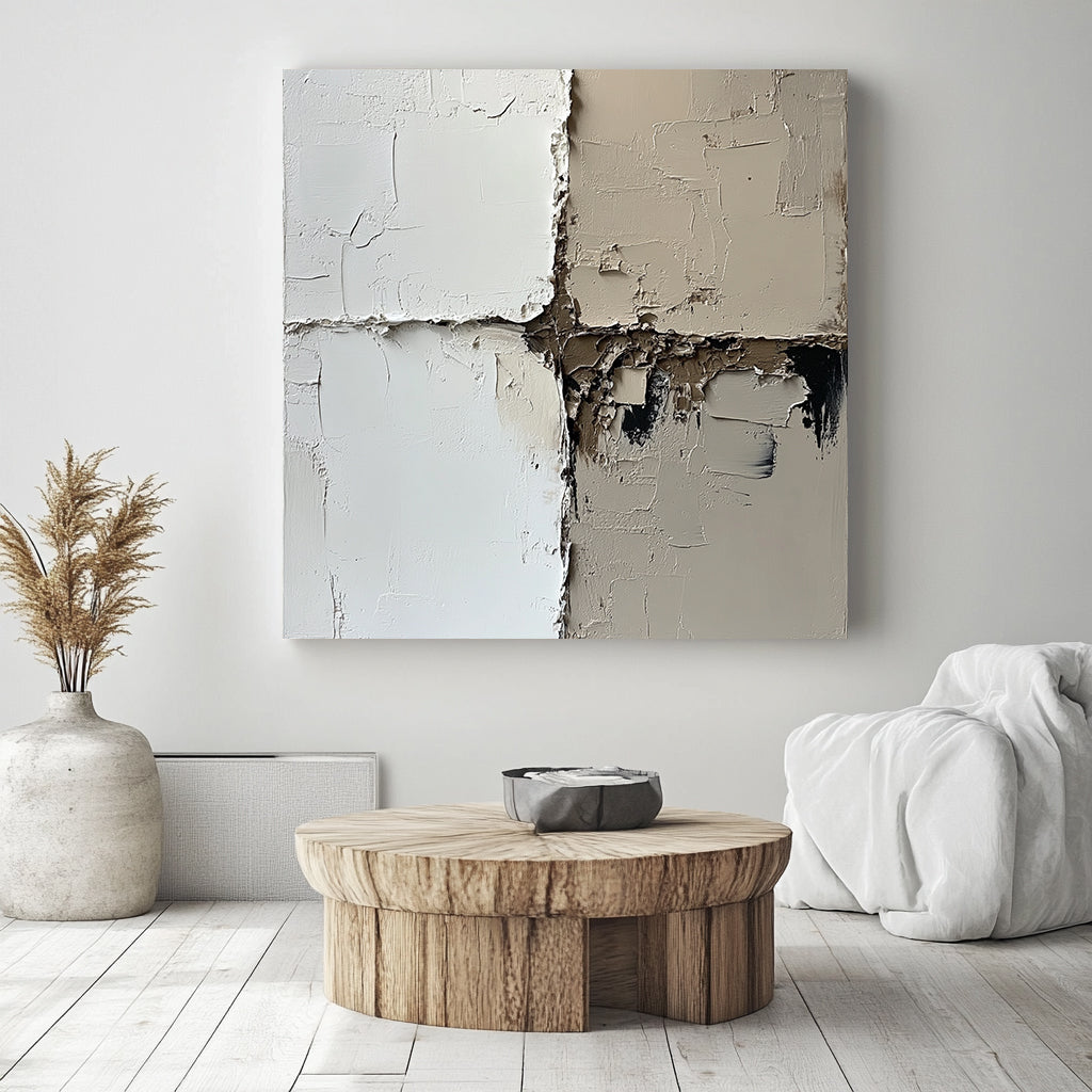Abstract Minimalist Wabi Art