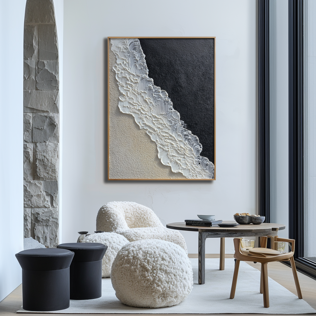 Textured Coastline