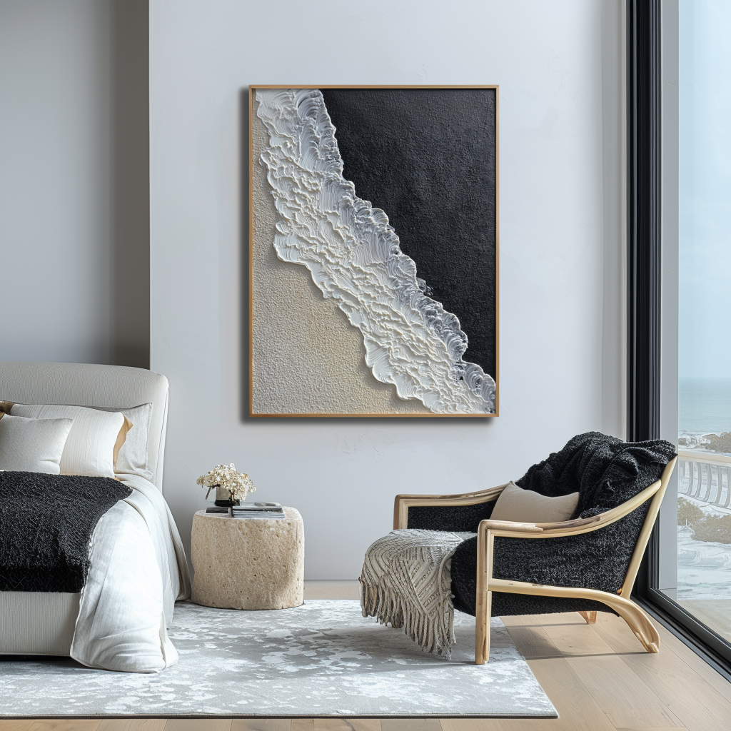 Textured Coastline