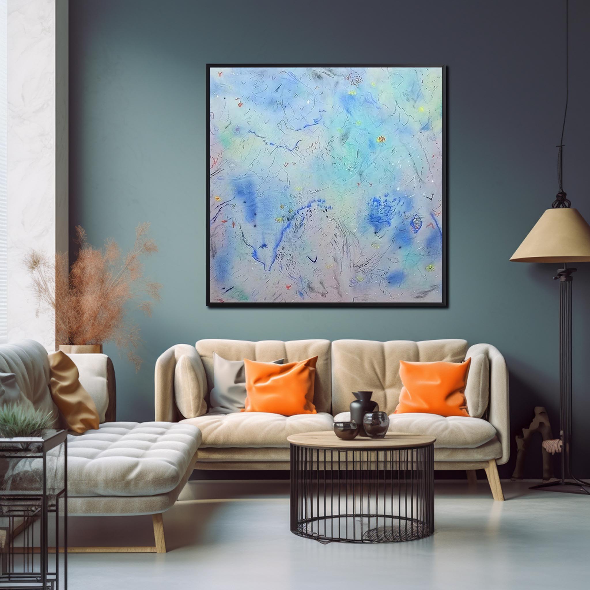 Abstract Canvas Art #AB311