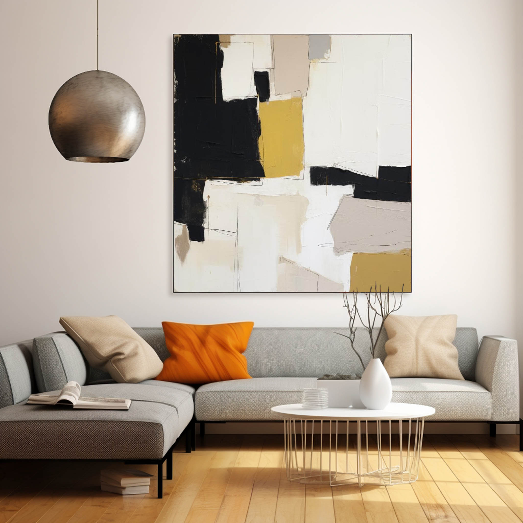 Abstract Canvas Art #AB330