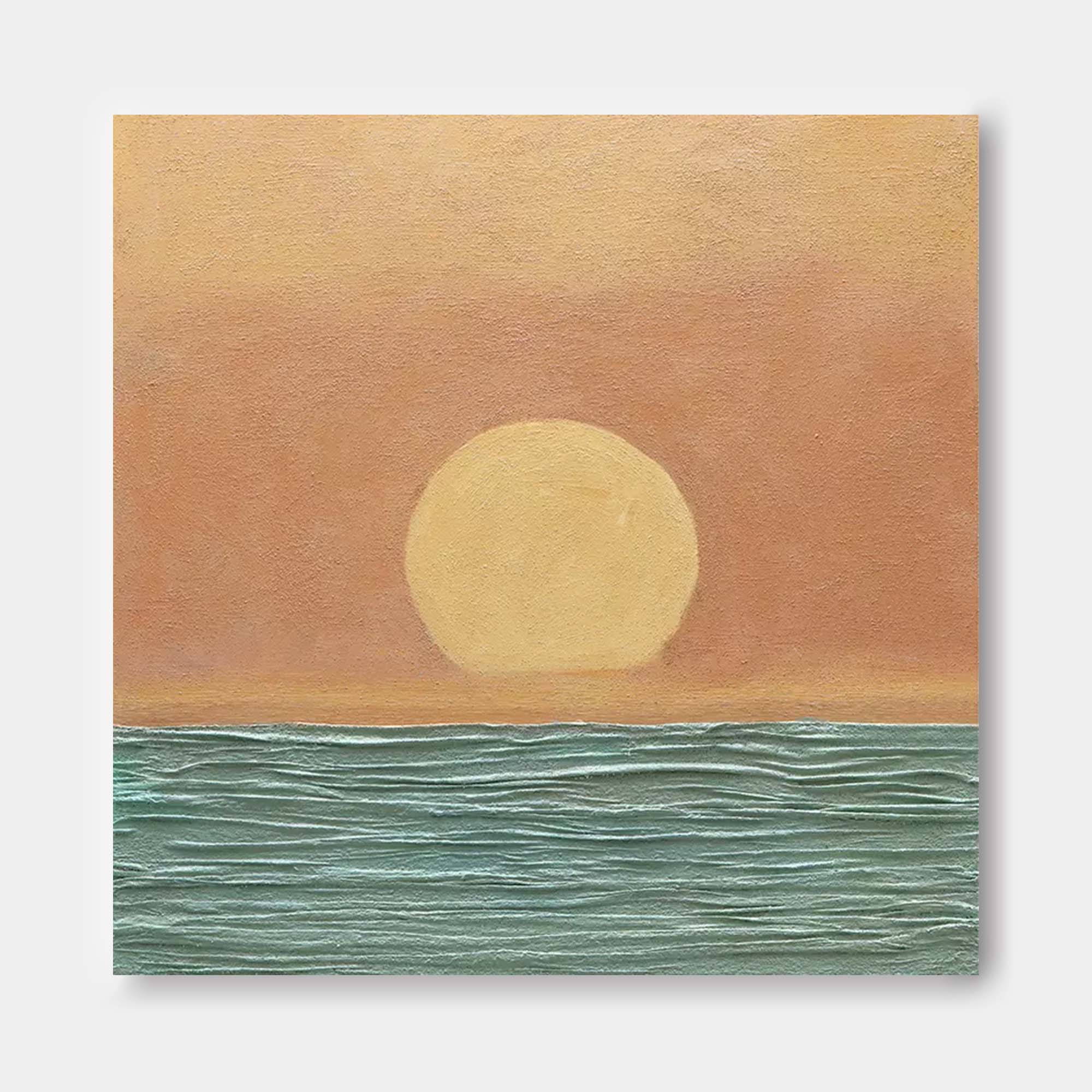 Serene Sunset Over Calm Waters