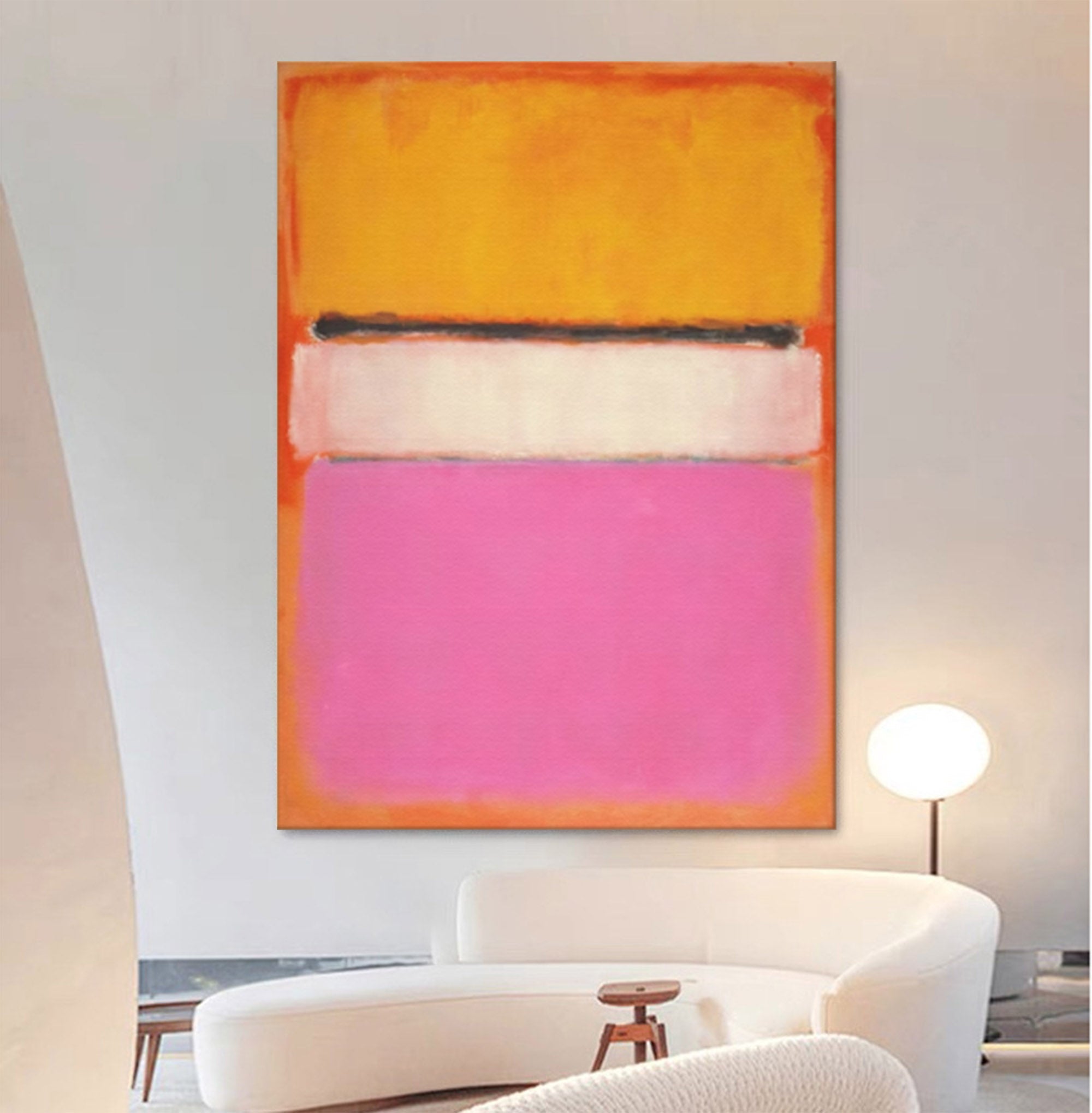 Vibrant Blocks: Bold Abstract Harmony